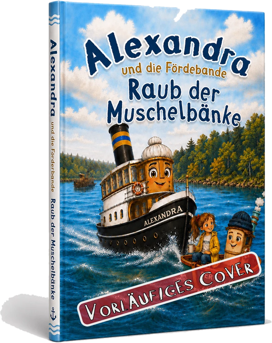 Hardcover von Alexandra und die Fördebande: Raub der Muschelbänke