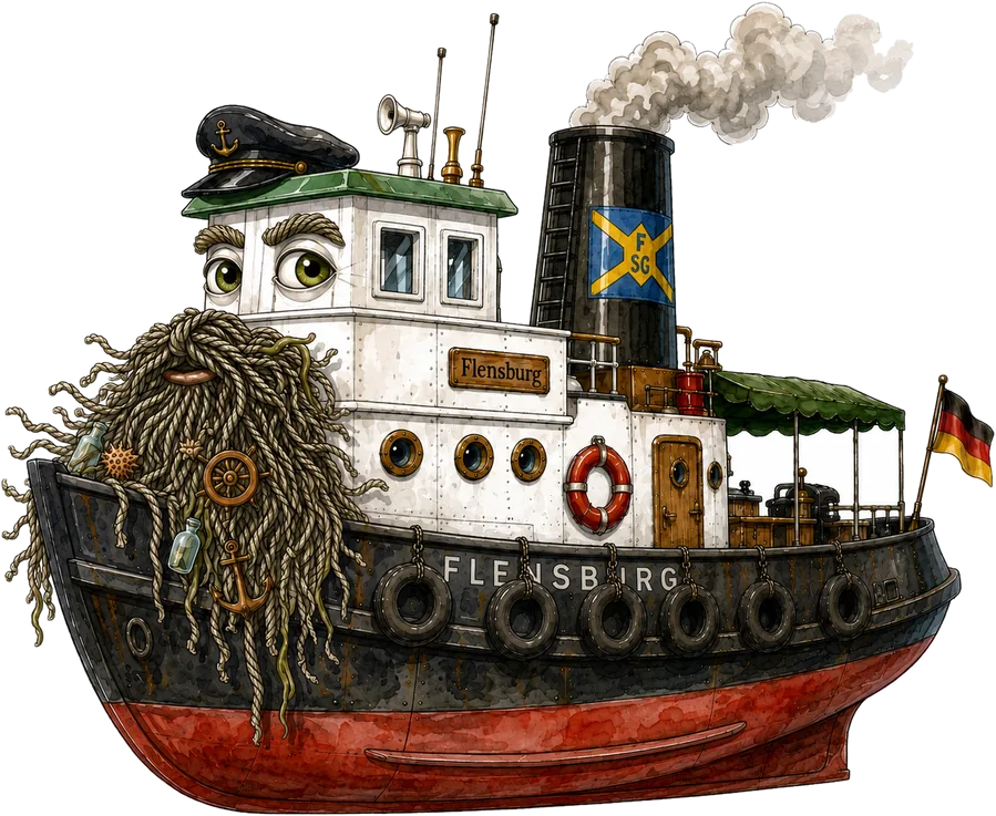Der Schlepper Flensburg